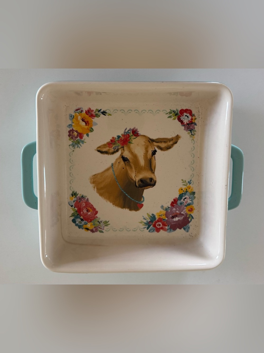The Pioneer Woman Adorable Cow Baking Dish